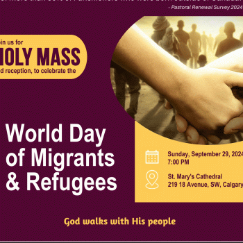 Mass on World Day for Migrants and Refugees