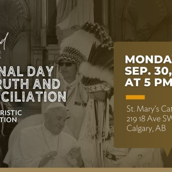 Mass on National Day of Truth and Reconciliation - Sep 30