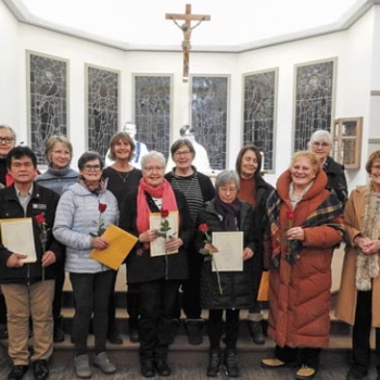 10 years of dedicated service in the Pastoral Care